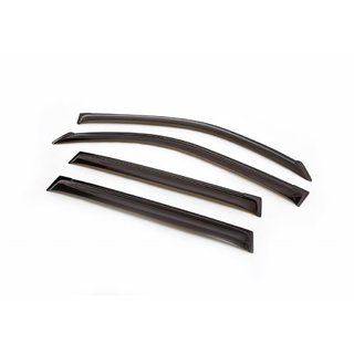 Ветровики 8 см (4 шт, ANV) Lexus GX460 2009-2023 гг. фото 1