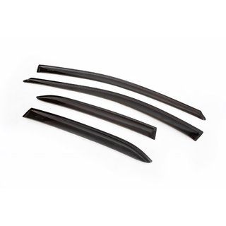 Ветровики SD (4 шт, ANV) Toyota Camry 2017–2023 гг. фото 1