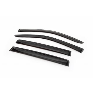 Ветровики на окна (4 шт, ANV) Toyota Hilux 2006-2015 гг. фото 1