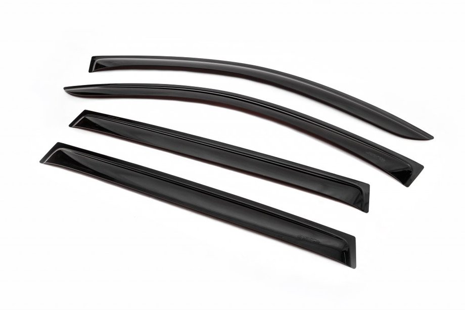 Volkswagen Tiguan 2007-2016 гг. Ветровики на окна (4 шт, ANV) Image