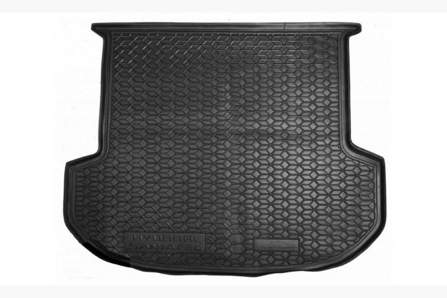 Hyundai Santa Fe 4 2018-2023 гг. Коврик багажника 5 мест (Autogumm, резина) Image