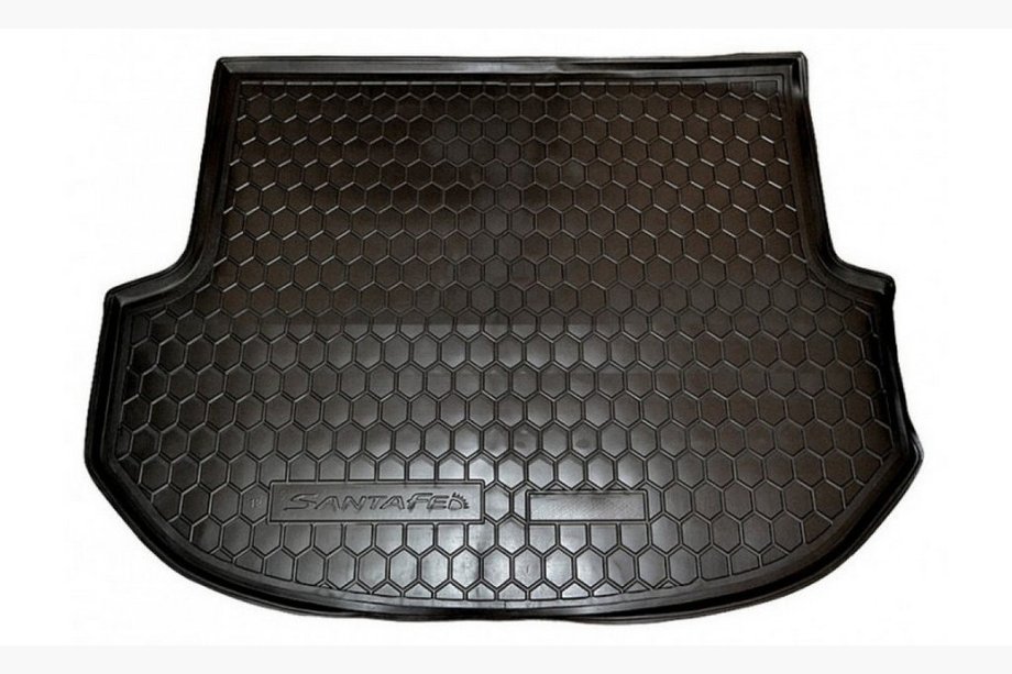 Hyundai Santa Fe 4 2018-2023 гг. Коврик Багажника 7 мест (Autogumm, резина) Image