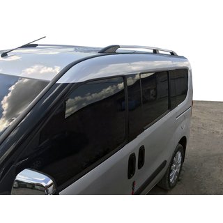 Распродажа!!! Рейлинги Серый Металлик Fiat Doblo II 2010-2022 гг. фото 1