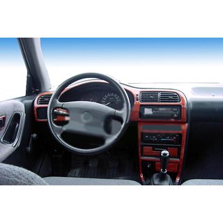 АКЦИЯ! Накладки на панель под дерево Nissan Sunny 1990-1995 гг. фото 1