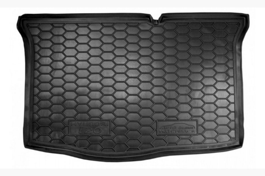 Hyundai I-20 2014-2020 гг. Коврик Багажника HB (Autogumm, Резина) Image