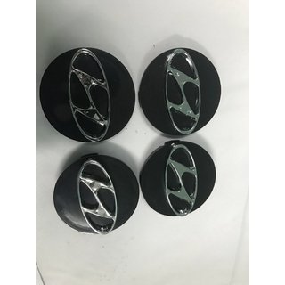 Колпачки на диски 55 мм титановое покрытие (4 шт) Hyundai Tucson JM 2004- гг.