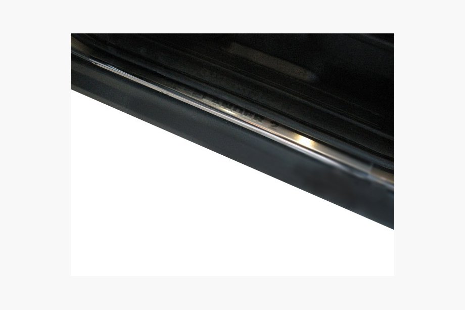 Land Rover Freelander II 2006-2014 гг. Накладки на пороги Natanika Premium (4 шт, нержавейка) Image