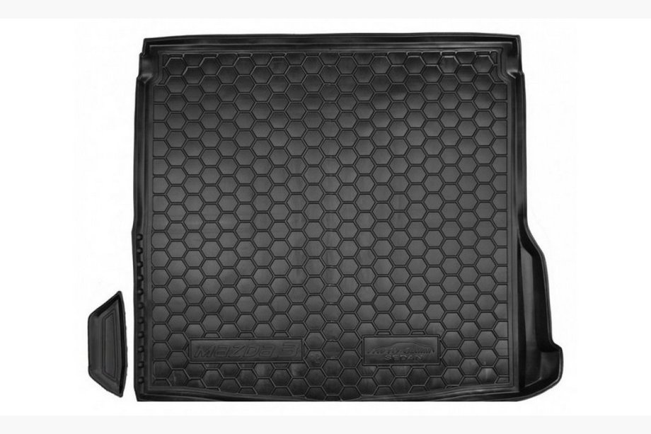 Mazda 3 2013-2019 гг. Коврик Багажника HB (Autogumm, Резина) Image