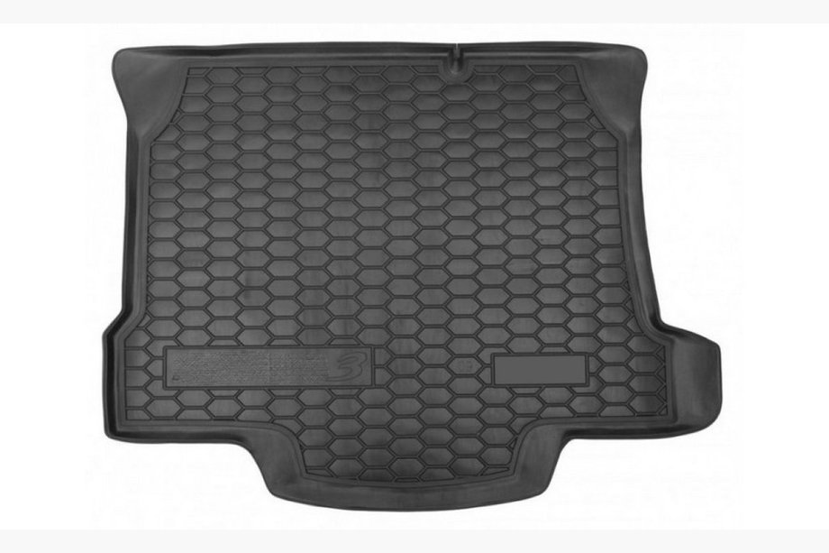 Mazda 3 2009-2013 гг. Коврик багажника SD (Autogumm, пластик) Image