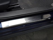 Mazda CX-5 2012-2017 гг. Накладки на Пороги Nataniko (4 шт., Нержавейка) фото 1