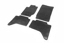 Mitsubishi L200 2006-2015 гг. Резиновые коврики (4 шт, Polytep) фото 1