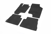 Hyundai Getz 2002- гг. Резиновые коврики (4 шт, Polytep) фото 1