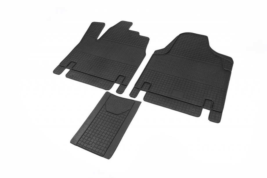 Citroen Jumpy 1996-2007 гг. Резиновые коврики (3 шт, Polytep) Image