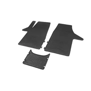 Резиновые коврики (3 шт, Polytep, передние для 1+2)