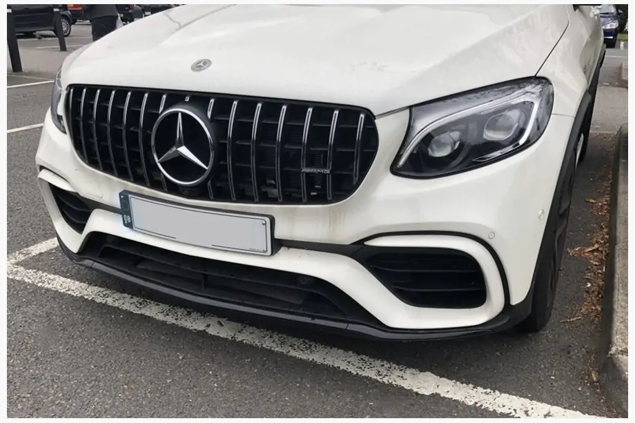 Mercedes GLC coupe C253 2016-2023 гг. Передняя решетка GT Panamericana (2015-2019)
