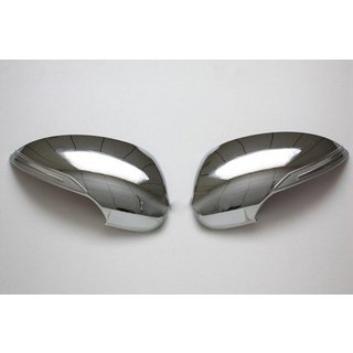 Хромированные Накладки на Зеркала (2 шт, пластик) Mercedes S-сlass W221 2005-2013 гг.