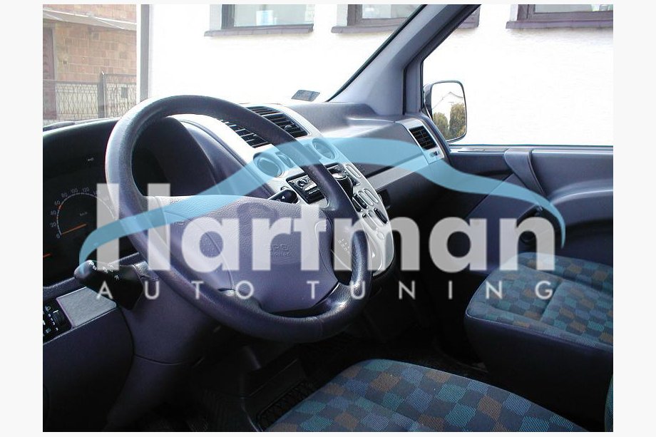 Mercedes Vito W638 1996-2003 гг. Накладки на панель VIP (1999-2003) Алюминий Фото 4