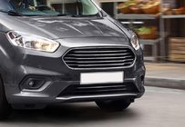 Ford Courier 2014-2023 гг. Накладки на решетку радиатора OmsaLine (2018↗, 4 шт, нержавейка) фото 1