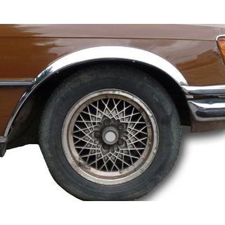 Mercedes W116 Накладки на арки (4 шт, нерж)