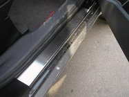 Mitsubishi Outlander 2006-2012 гг. Накладки на пороги Nataniko (4 шт., нержавейка) фото 1