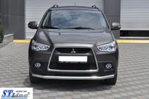 Передняя защита ST008 (нержавейка) фото 3 Передняя защита ST008 (нержавейка) фото 3