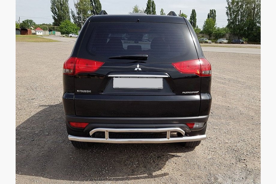 Задняя защита AK002-2 (2 шт, нерж сталь) Image