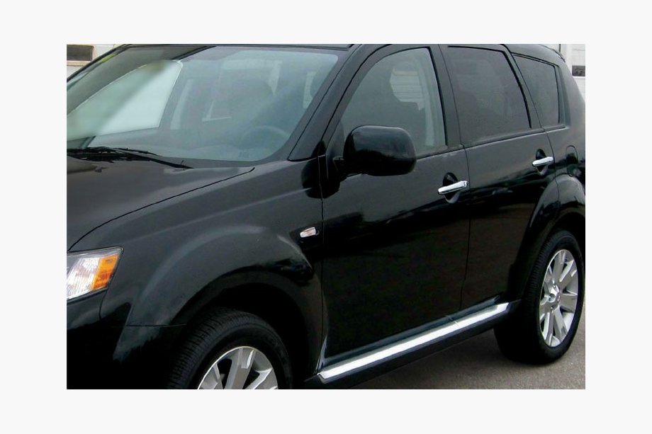 Mitsubishi Outlander 2006-2012 гг. Накладки на ручки Omsa (4шт, нержавейка) Image