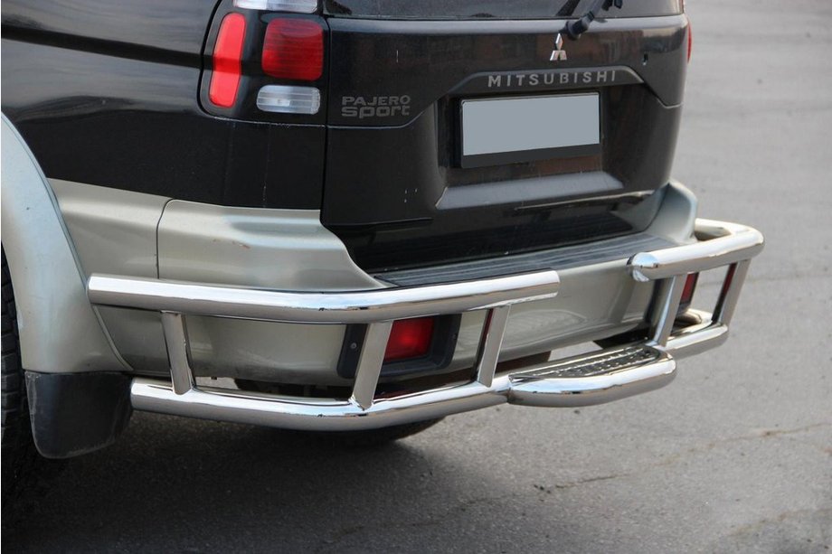 Mitsubishi Pajero Sport Задняя защита AK-Special Image