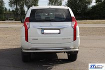 Задняя Защита AK005 (Нержавейка) фото 6