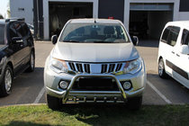 Кенгурятник WT003 (нержавейка) фото 2