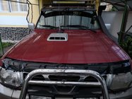 Nissan Patrol Y61 1997-2011 гг. Дефлектор капота 1997-2004 (VIP) фото 1