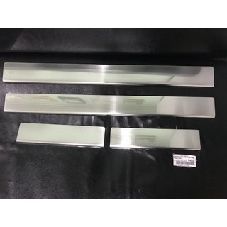 Накладки на пороги Carmos (4 шт., нержавейка) Range Rover III L322 2002-2012 гг. фото 2