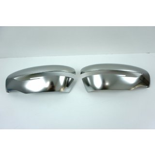 Накладки на Зеркала 2014↗ Серый Мат (2 шт., Пластик) Nissan Juke 2010-2019 гг. фото 1