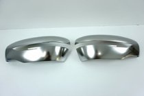 Nissan Juke 2010-2019 гг. Накладки на Зеркала 2014↗ Серый Мат (2 шт., Пластик) фото 1