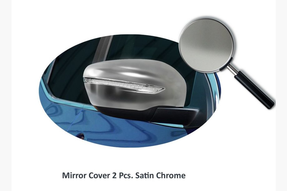 Nissan Qashqai 2014-2021 гг. Накладки на Зеркала Серый Мат (2 шт., Пластик) Image