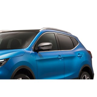 Накладки на Зеркала Серый Мат (2 шт., Пластик) Nissan X-trail T32/Rogue 2014-2021 гг. фото 1