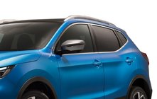 Nissan X-trail T32/Rogue 2014-2021 гг. Накладки на Зеркала Серый Мат (2 шт., Пластик) фото 1