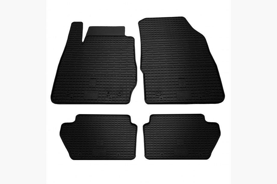 Ford Fiesta 2008-2017 гг. Резиновые коврики (4 шт, Stingray Premium) Image