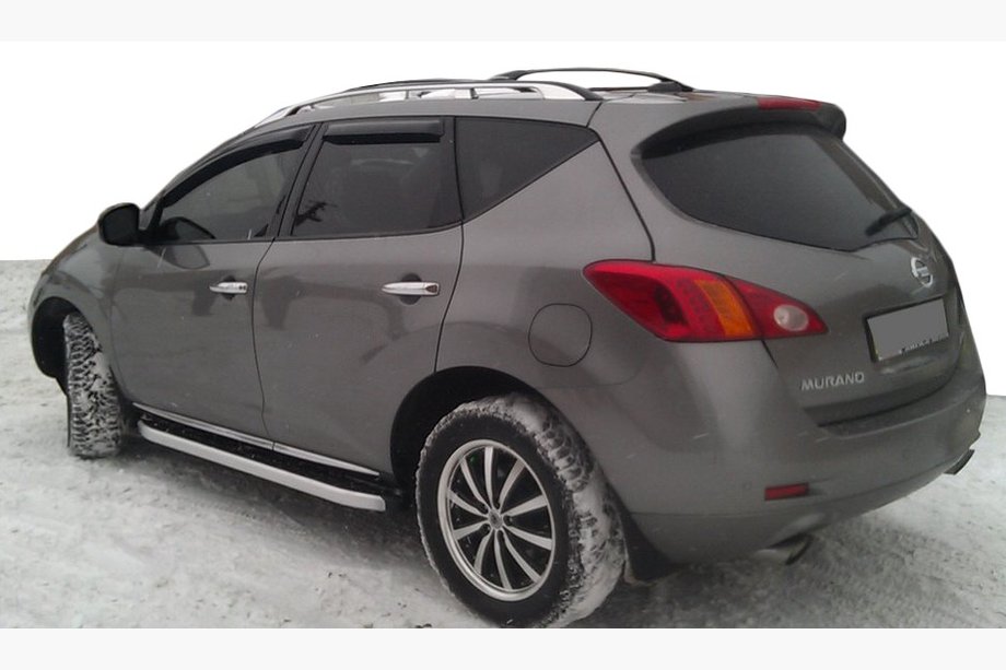 Боковые пороги Fullmond (2 шт., алюминий) Image