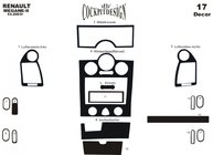 Накладки на панель приборов 17 деталей (Meric, Турция) фото 6