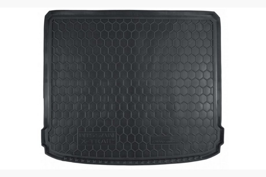 Nissan X-trail T31 2007-2014 гг. Коврик багажника без органайзера (Autogumm, резина) Image