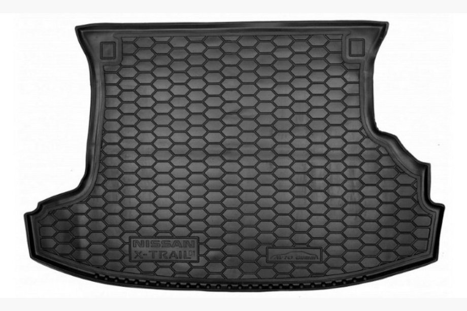 Nissan X-trail T30 2002-2007 гг. Коврик багажника резиновый (Autogumm) Image
