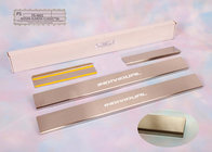 Nissan Terrano 2014- гг. Накладки на пороги Natanika Standard (4 шт, нержавейка) фото 1