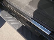 Nissan Pathfinder R51 2005-2014 гг. Накладки на Пороги Nataniko (4 шт., Нержавейка) фото 1