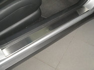 Nissan Teana 2008-2013 гг. Накладки на пороги Natanko Premium (4 шт., нержавейка) фото 1