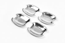 Хромированные Накладки Под Ручки Дверей (Нержавейка) фото 2