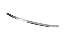 Audi Q7 2005-2015 гг. Накладка на задний бампер OmsaLine (нержавейка) фото 1