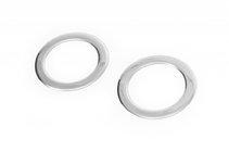 Накладки на противотуманные фары (4 шт, нерж сталь) фото 2