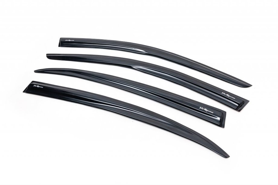 Fiat Tipo 2016- гг. Ветровики на окна (4 шт, MyRacing) Image