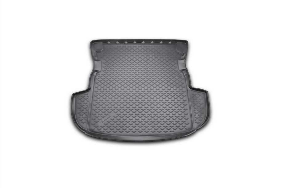 Mitsubishi Outlander 2012-2021 гг. Коврик в багажник резиновый (Novline) без органайзера кроссовер (Вариант 2) Image